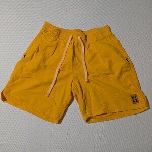 Nike Solid Icon Neon Orange Volley Mens Swim Trunks (Medium) Great Condition!